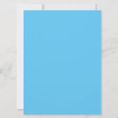 男の子の誕生日招待状と4つのイメージ 招待状 (裏面)