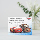 男の子の誕生日招待状 ポストカード (スタンド正面)