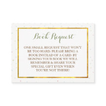 男の子の象のベビーシャワーブックのリクエスト