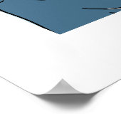 男の子の贈り物のためのサメと恐竜 ポスター (角)