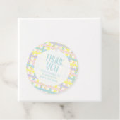 男の子の赤ちゃんシャワーありがとう フェイバータグ (インサイチュ)