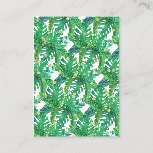 男の子の赤ちゃんシャワーを彼の道に少し野生の人 アドバイスカード (裏面)