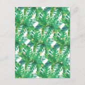 男の子の赤ちゃんシャワーを彼の道に少し野生の人 アドバイスカード (裏面)