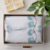 男の子の赤ちゃんシャワーティッシュペーパー 薄葉紙 (ギフト)