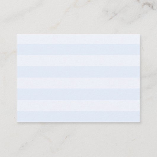 男の子の赤ちゃんシャワーブックをベビーカード用に エンクロージャーカード (裏面)