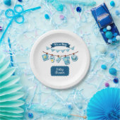 男の子の赤ちゃんシャワー紙プレート ペーパープレート (パーティー)
