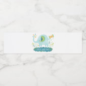 男の子の赤ちゃんシャワー ペットボトルラベル (シングルラベル)