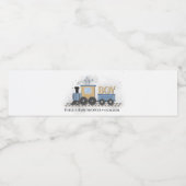 男の子の赤ちゃんシャワー|男の子 |列車 ペットボトルラベル (シングルラベル)