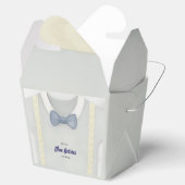 男の子の赤ちゃんシャワーautumn秋バーラップボディスーツ フェイバーボックス (オープン)