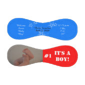 男の子の赤白青写真 野球ボール (パネル)