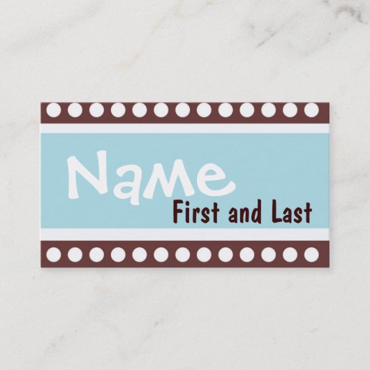 男の子の青および子供へブラウンのテレホンカード コーリングカード (正面)