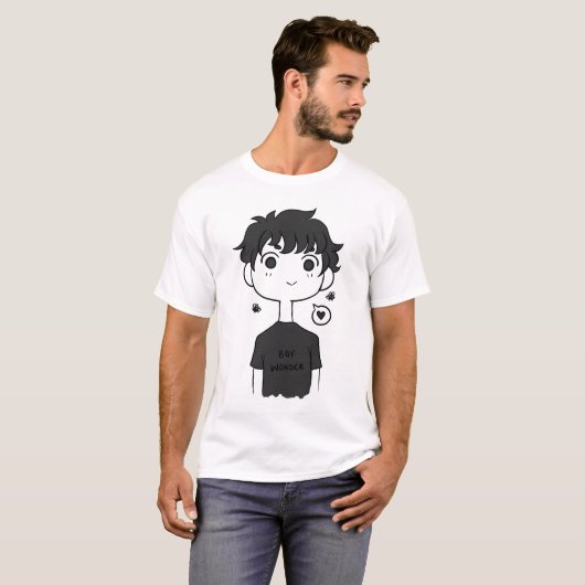 男の子の驚異 Tシャツ (正面フル)