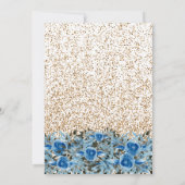 男の子の鹿のベビーシャワー招待状 招待状 (裏面)