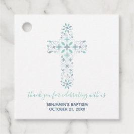 男の子の《キリスト教》洗礼式や命名式、バプテスマありがとう宗教 フェイバータグ