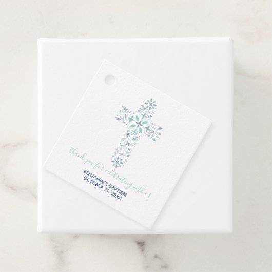 男の子の《キリスト教》洗礼式や命名式、バプテスマありがとう宗教 フェイバータグ (インサイチュ)