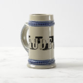 男の子のSka失礼なビールステイン ビールジョッキ (正面左)