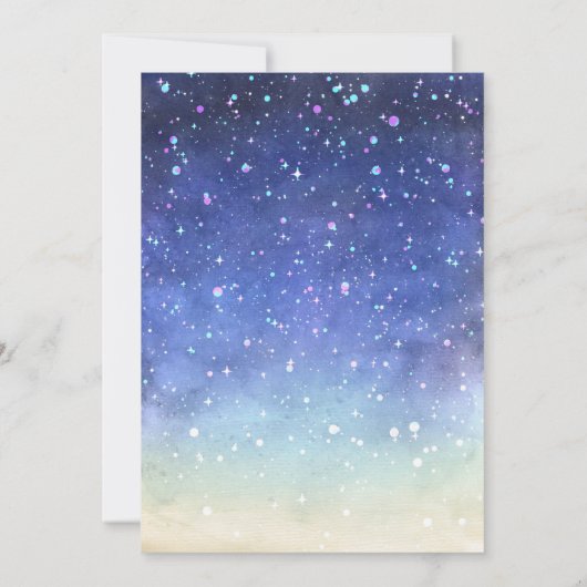 男の子のSleepoverのパーティの招待状 招待状 (裏面)