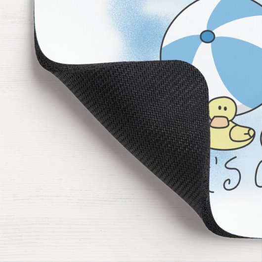 男の子のTシャツおよびギフトの初めての祖母 マウスパッド (コーナー)