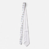 男の子のTシャツとギフトの新しいママをトレーニング ネクタイ (裏面)