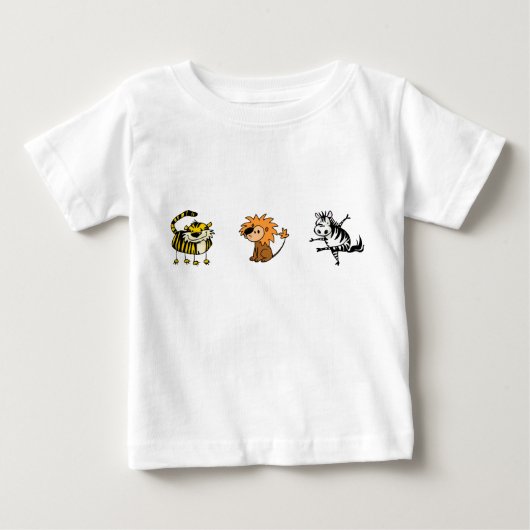 男の子のTシャツ ベビーTシャツ (正面)