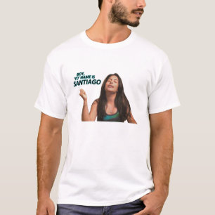 男の子のYoの名前はサンティアゴのTシャツです Tシャツ