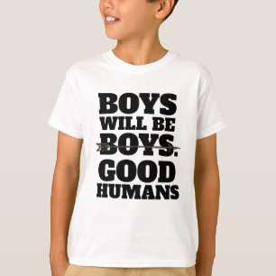 男の子はよい人間、ベストセラー男の子のTシャツです Tシャツ