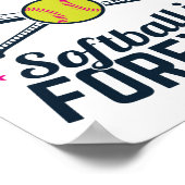 男の子はソフトボールが永遠に ポスター (角)