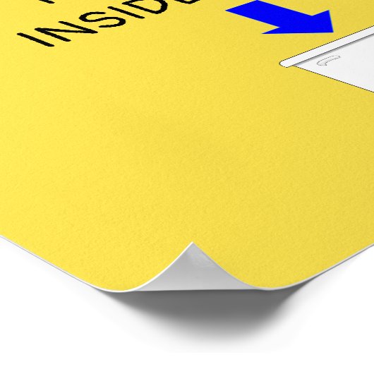 男の子はトイレのポスターの中で狙う ポスター (角)