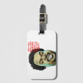男の子は失ったバッグのおもしろい旅行の贈り物 ラゲッジタグ (正面縦)