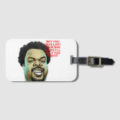 男の子は失ったバッグのおもしろい旅行の贈り物 ラゲッジタグ (正面横)