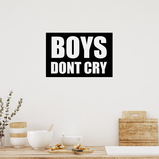 男の子は泣かない ポスター (キッチン)