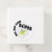 男の子は爆弾メッセージカード、ココア爆弾、バス爆弾である フェイバータグ (インサイチュ)
