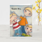 男の子は男の子になる – ママのために カード (黄色い花)