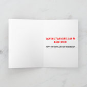 男の子は男の子の誕生日 カード (内部)