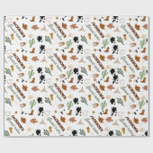 男の子は私の最初のロデオ・カウボーイの2番目の誕生日 ラッピングペーパー (フラット)