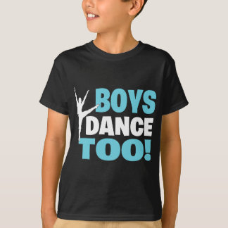 男の子は踊り子すべてに贈り物を踊る Tシャツ