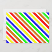 男の子へのフォトジャンプ誕生日パーティーへの招待 招待状 (裏面)