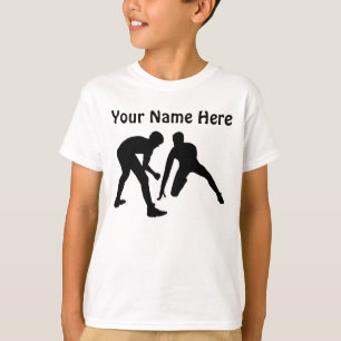 男の子または人のスタイルのための青年レスリングのワイシャツ Tシャツ