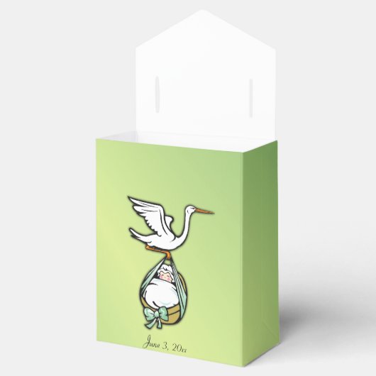 男の子または女の子かわいいおもしろい配信ストーク フェイバーボックス (オープン)