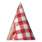 男の子または女の子のためのファームの誕生日パーティーパーティー帽子 パーティーハット (右)