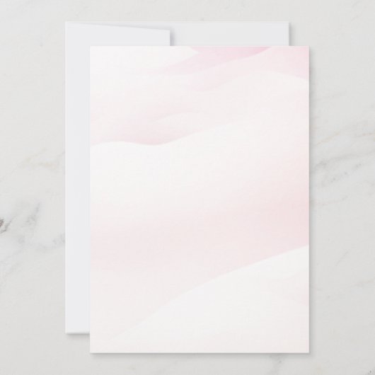 男の子または女の子のスペインの性別の表示招待状 招待状 (裏面)