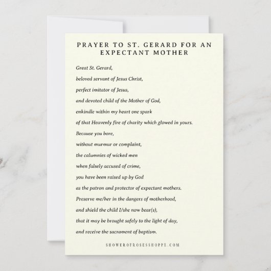 男の子または女の子のベビー妊娠発表 ノートカード (裏面)