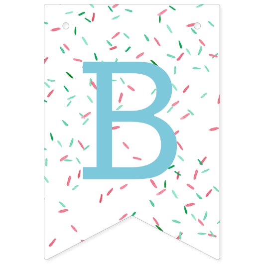 男の子または女の子の性別の暴露バナー バンティングフラッグ (第3の旗)