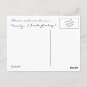 男の子よ!子犬用はがき ポストカード (裏面)