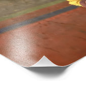 男の子をリングに持ち上げるチベット仏教の僧侶 フォトプリント            (角)