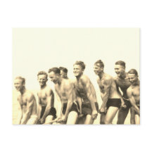 男の子をロープに