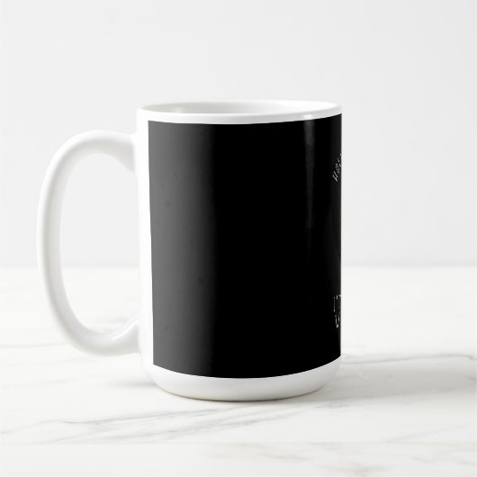 男の子を妊娠しているアボカド コーヒーマグカップ (左)