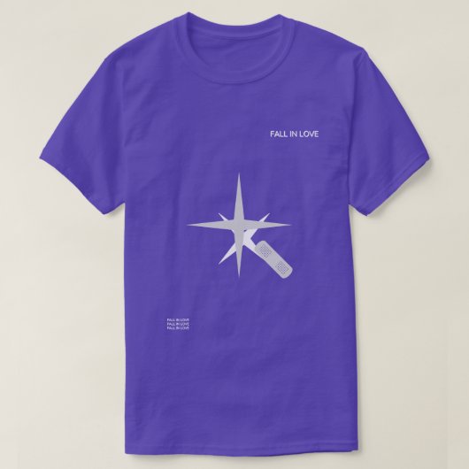 男の子を愛するクール秋 Tシャツ (デザイン正面)