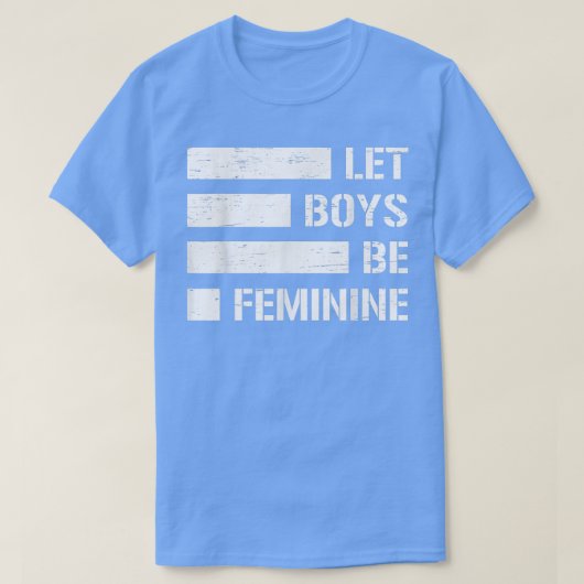 男の子を3555にさせフェミニンる Tシャツ (デザイン正面)
