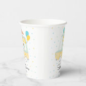 男の子アイスクリームトラック誕生日パーティーの装飾 紙コップ (右)